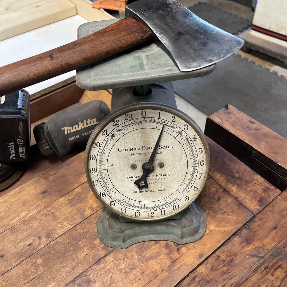 True Temper Hachet With Eye Ridges hung on a really nice handle