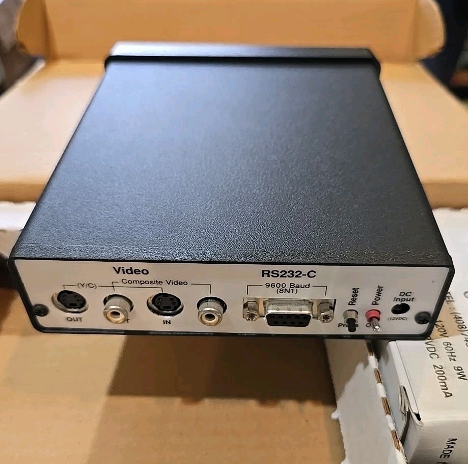 TextGrabber GP500 VBI Line 21 Video Decoder Extracts Closed Captions