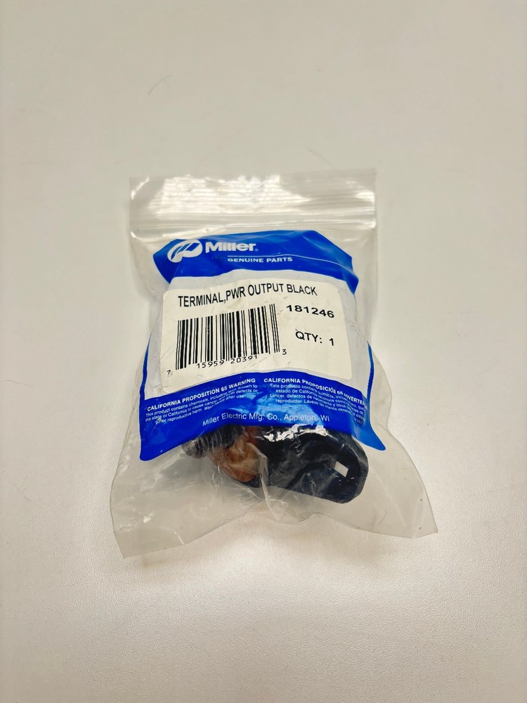 Miller 181246 Negative Terminal Black