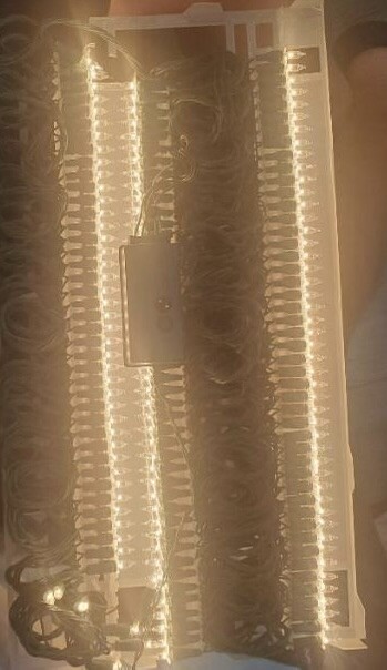 Vintage NOVA Light Waves, W/Remote Set 140 Lights Seven Function Works-Tested