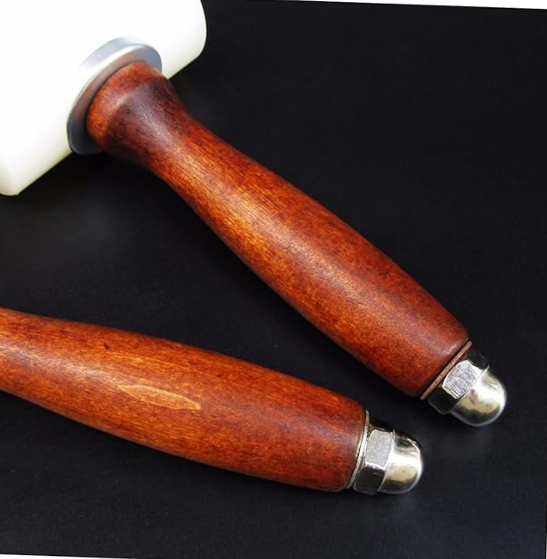 20PCS Different Special Shape Leather Stamp Set with Nylon Hammer for Working