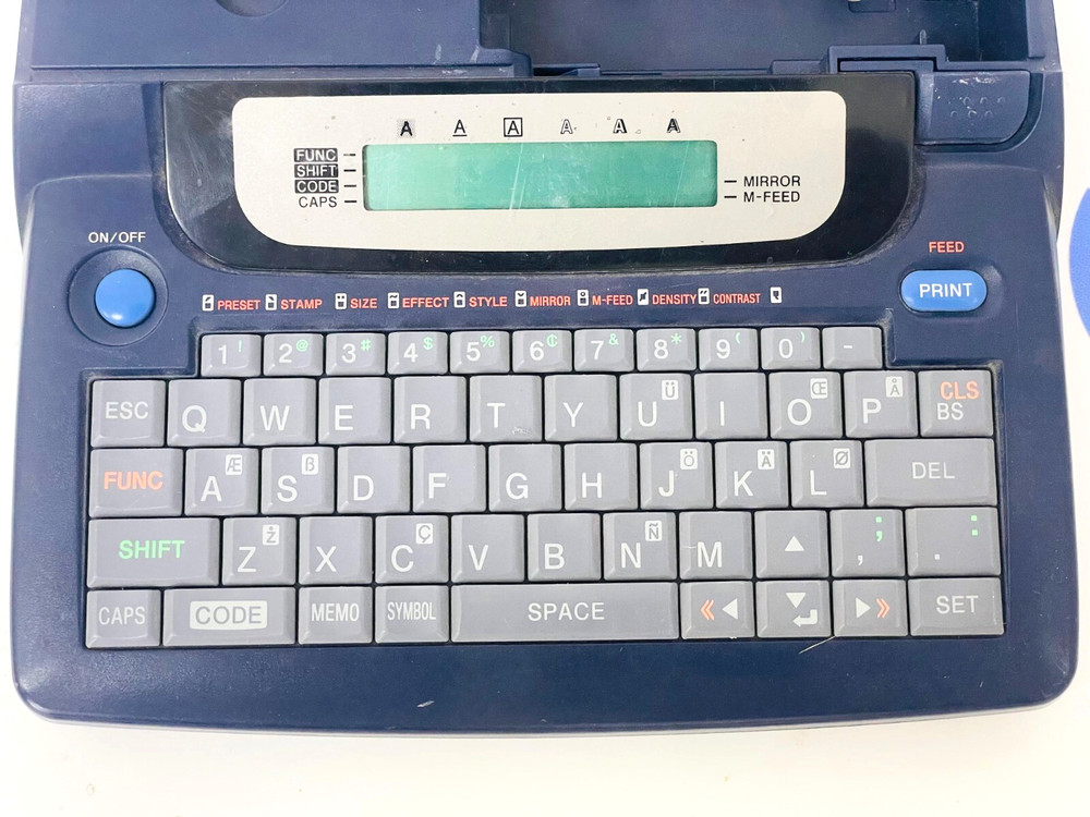 CASIO KL-7200 Label Printer