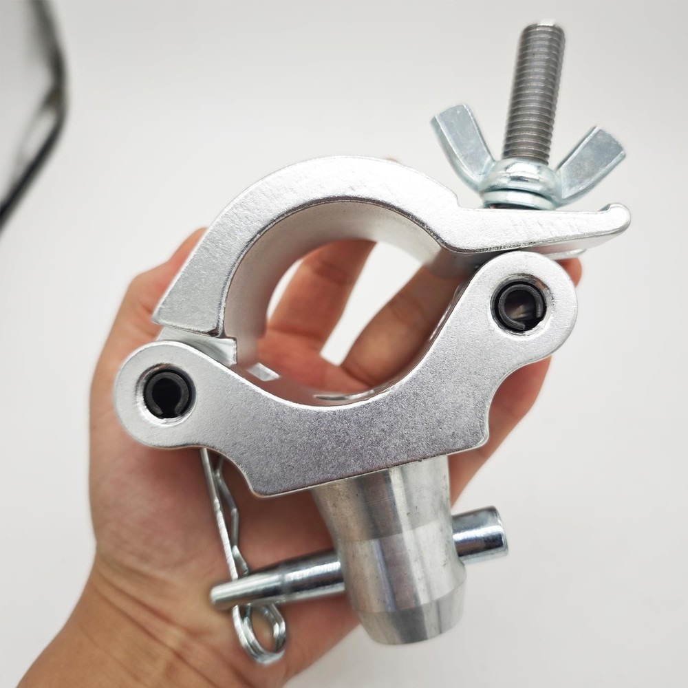Secure 2" Wrap-Around Coupler for Stage Lighting - 660 lbs Capacity, Heavy Duty