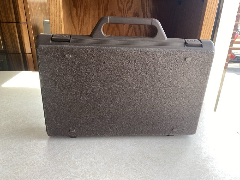 Epson HX-20 Vintage Portable Computer W/ Microcasette & Printer Untested