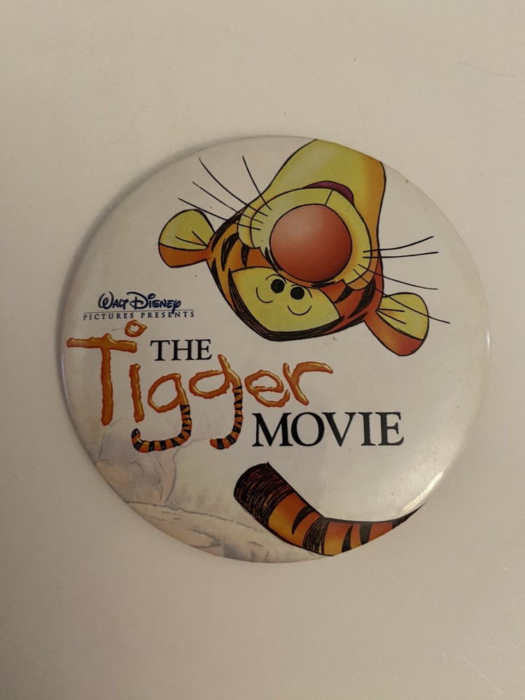 The Tigger Movie Pin Back Button P61