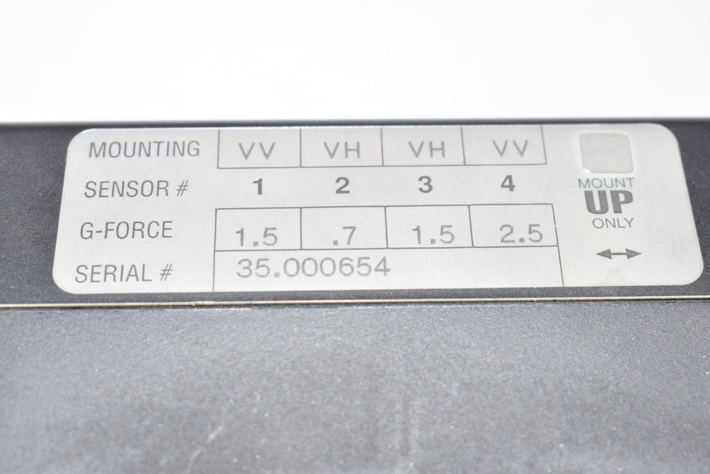 Shockwatch MAG 3500 Data Event Recorder W/ Operations Manual