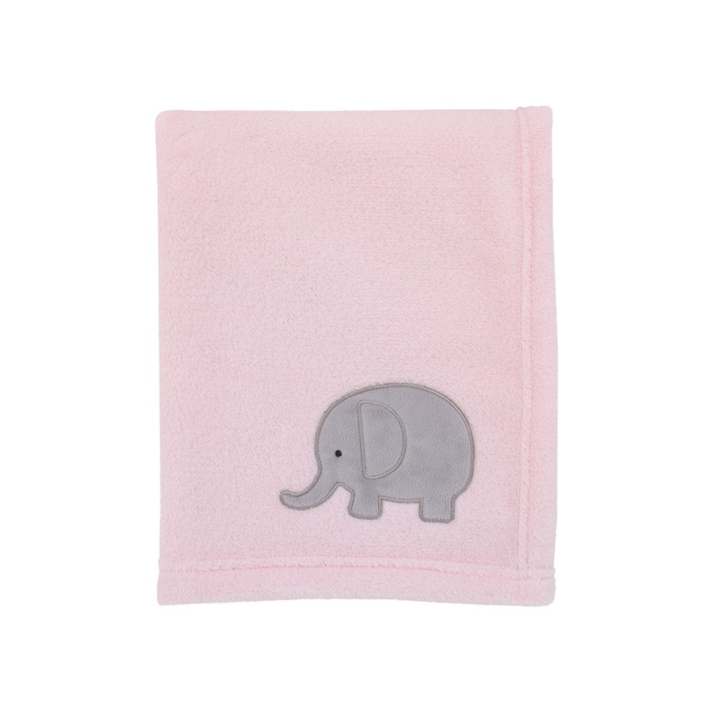 NOJO Dreamer - Pink/Grey Elephant 8 Piece Comforter Set