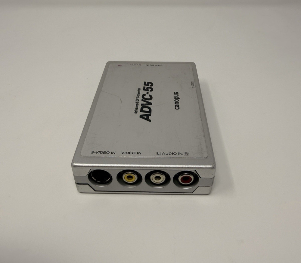 Canopus ADVC-55 Advanced Digital Video DV Converter TESTED