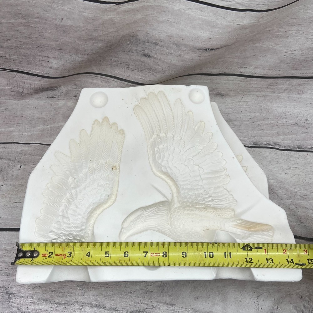 Unbranded Ceramic Casting Mold Flying Eagle Figurine