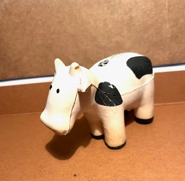 Vintage Gateway Computer Cow Shape Stress Ball