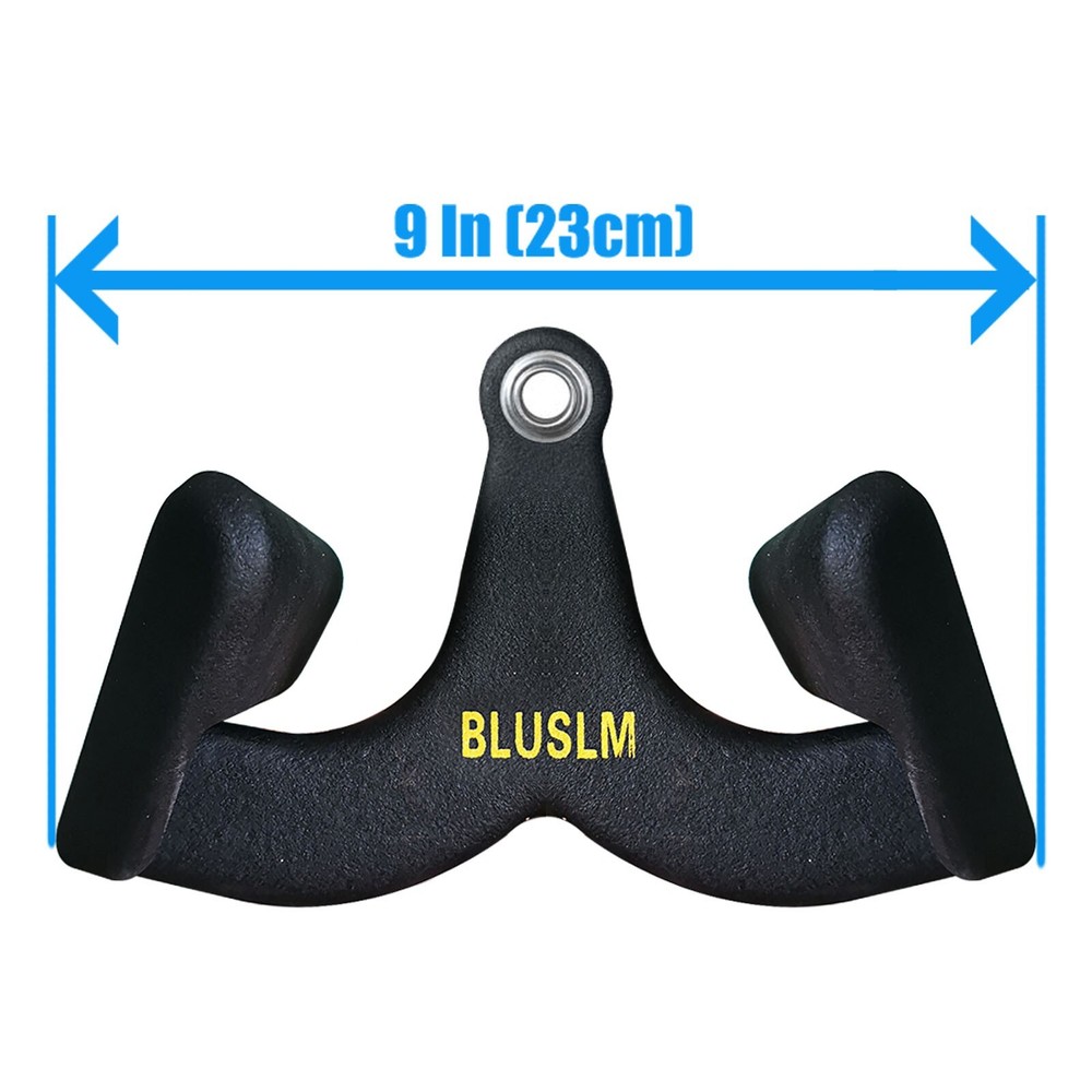 LAT Pull Down Bar for Cable Machine Attachment Back Tricep Bar Strength Training
