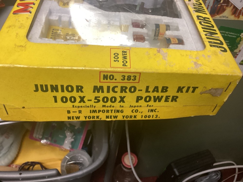 Vintage Milben #383 Junior Micro Lab Kit