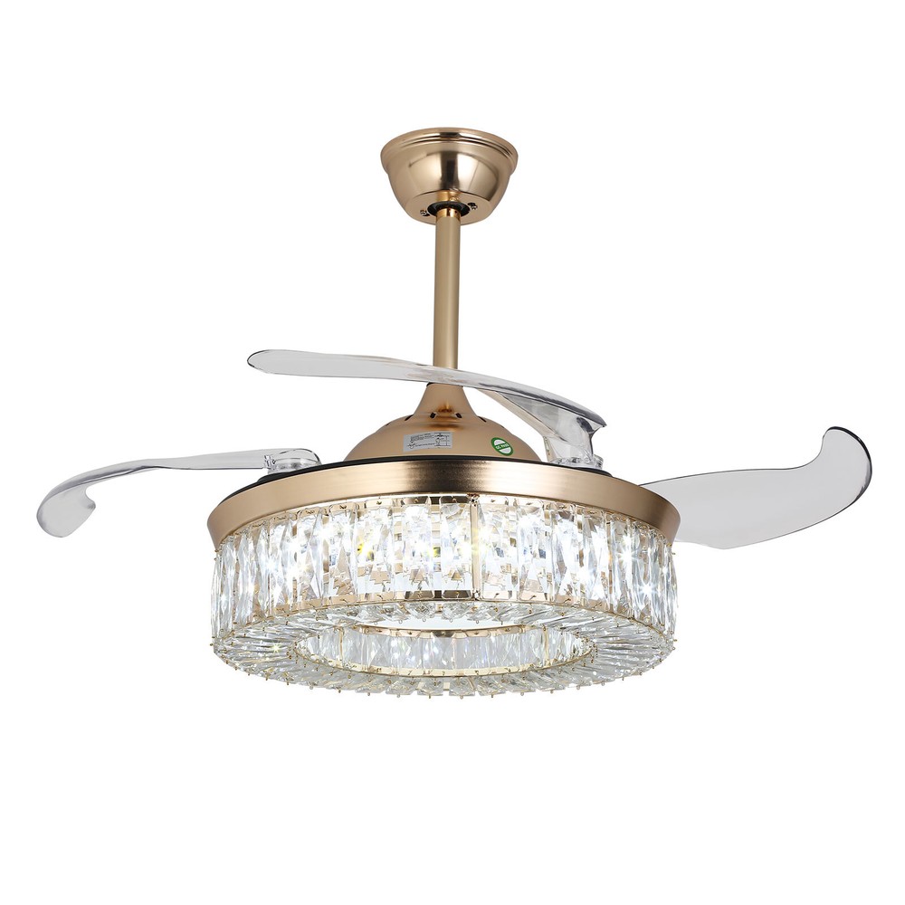 LED Ceiling Fan Ceiling Fan with Remote, Adjustable LED Ceiling Light Fan NEW��