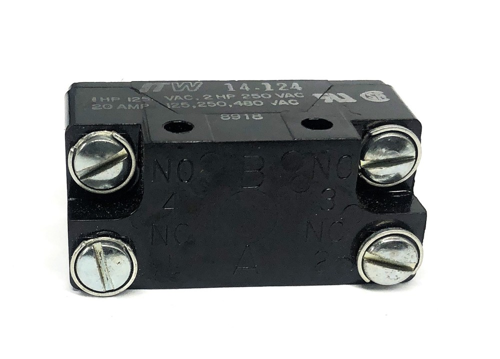 Kalmar AC ITW 20A Double Break Microswitch 14-124 NOS