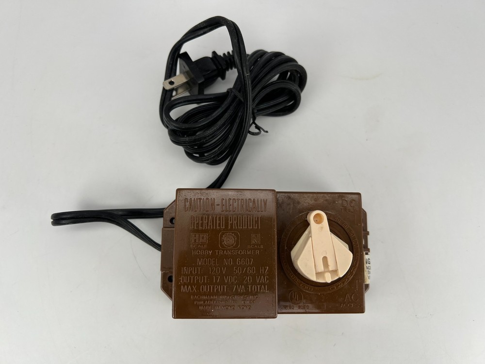 Bachmann Model #6607 Transformer Train Controller Tested/Works