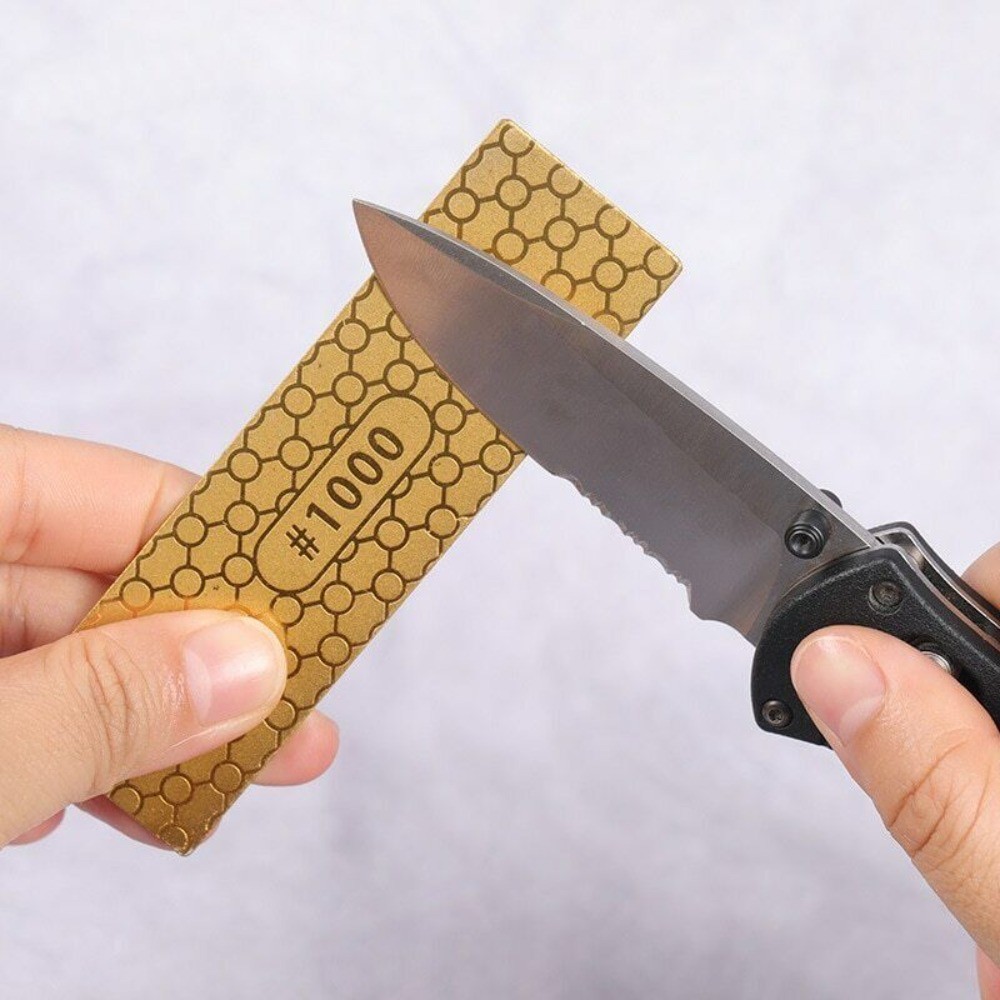 Diamond Sharpener Stone Kitchen Knife Sharpener Grinding Whetstone Double Sided