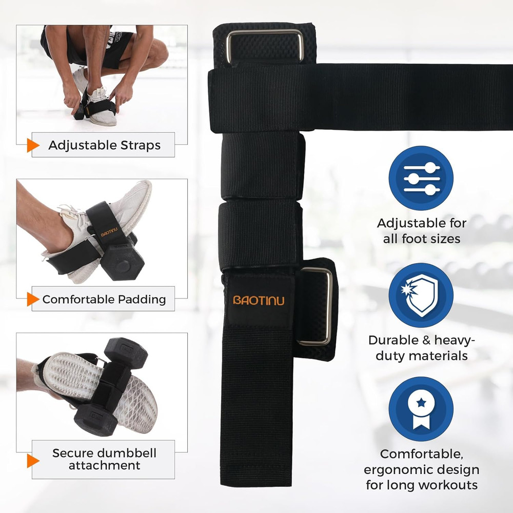 Monkey Foot Dumbbell Attachment for Glute Kickback Women'S Leg Exercise Workouts