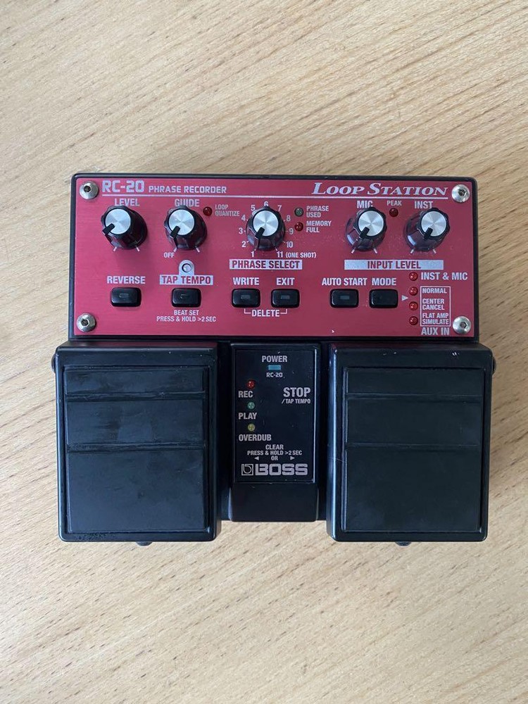BOSS RC-20XL Loop Station Guitar Effect Pedal