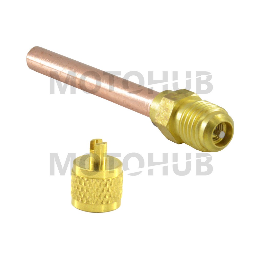 Qty 20 Compressor Access Valves 1/4" 1/4" 2.75" A/C Refrigeration HVAC Valves