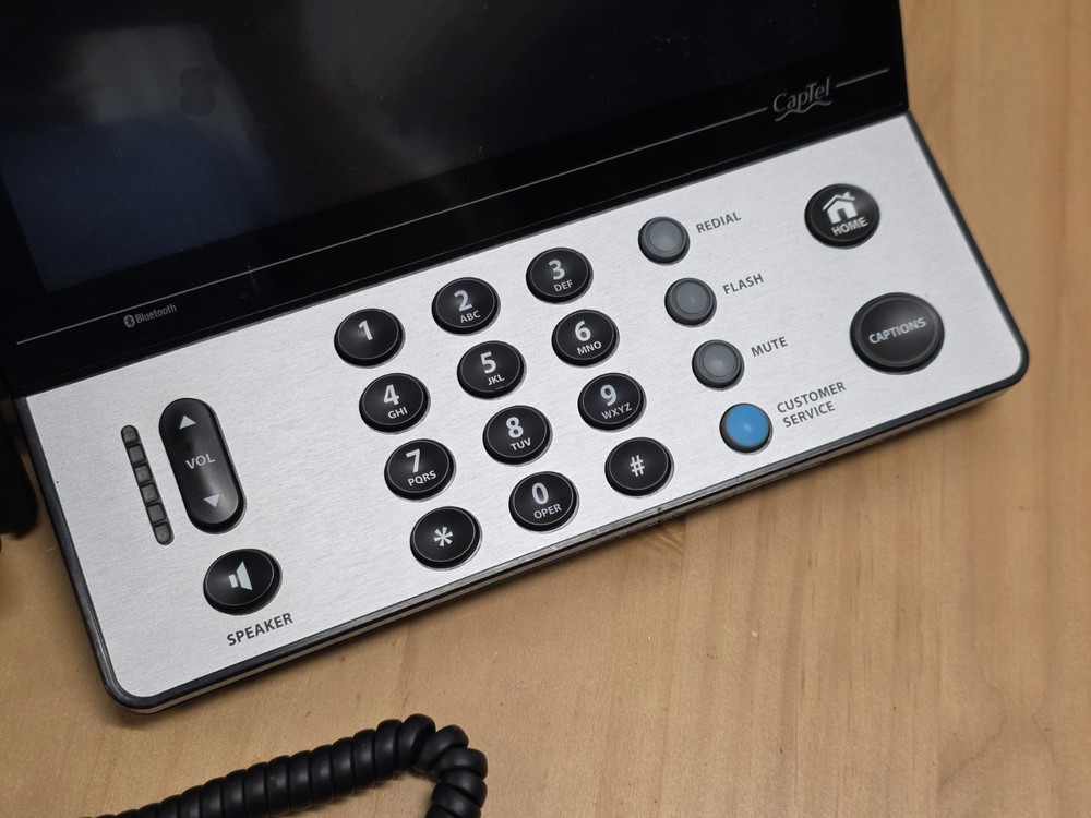 CapTel  2400i Bluetooth/WiFi Touch Screen Caption Telephone