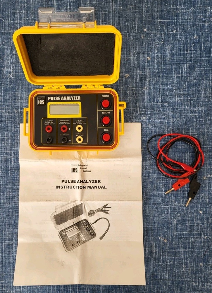 ICS • Integrated Control Systems • PA1 Pulse Analyzer • Excellent Condition!