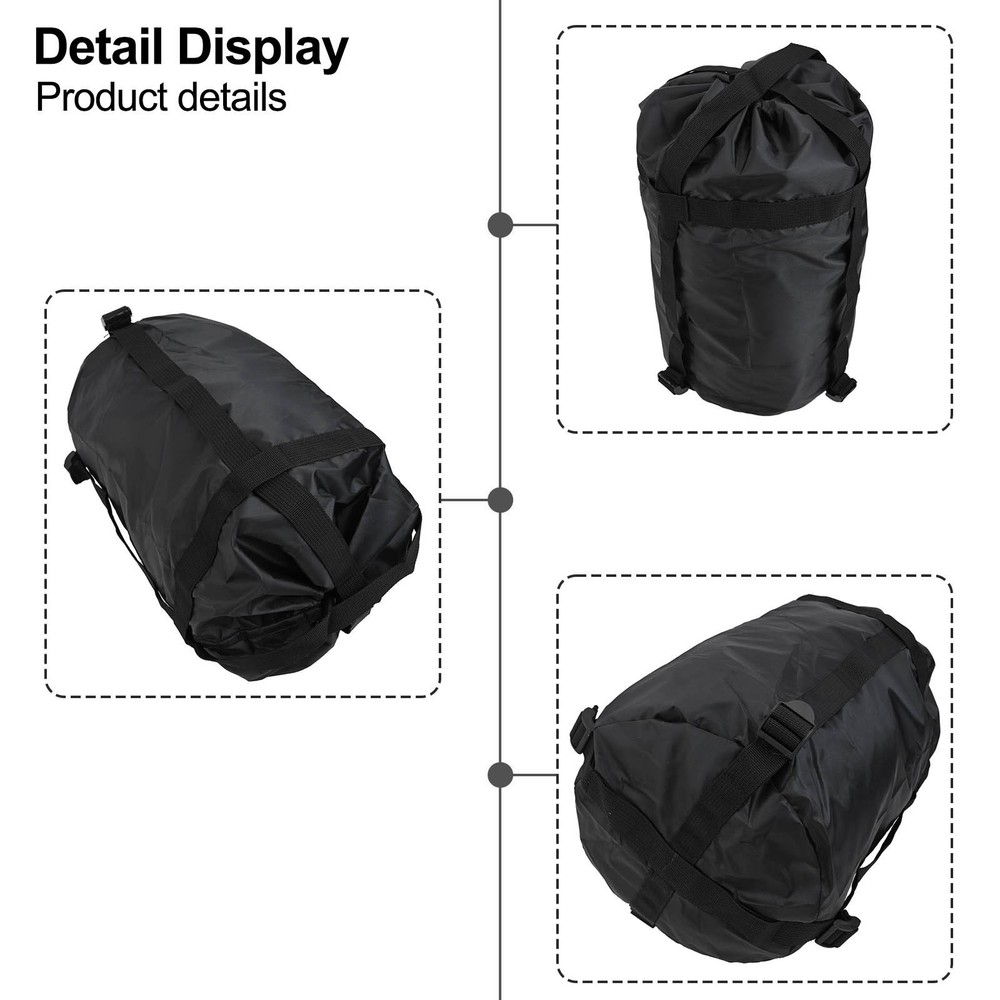 Spacious Camping Sleeping Bag Organizer with Waterproof Compression Design