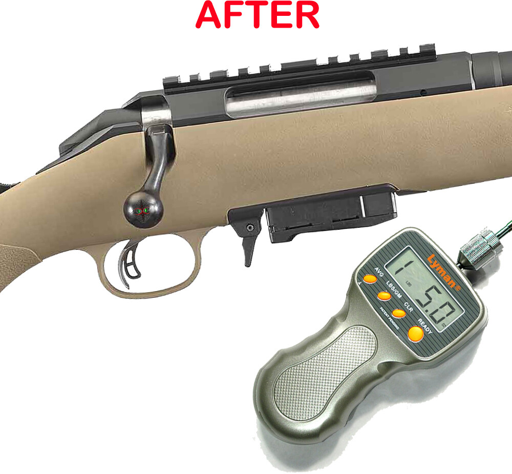 Ruger American Rifle *HUNTER* Reduced Power Trigger Spring & Shims 1.5 lb