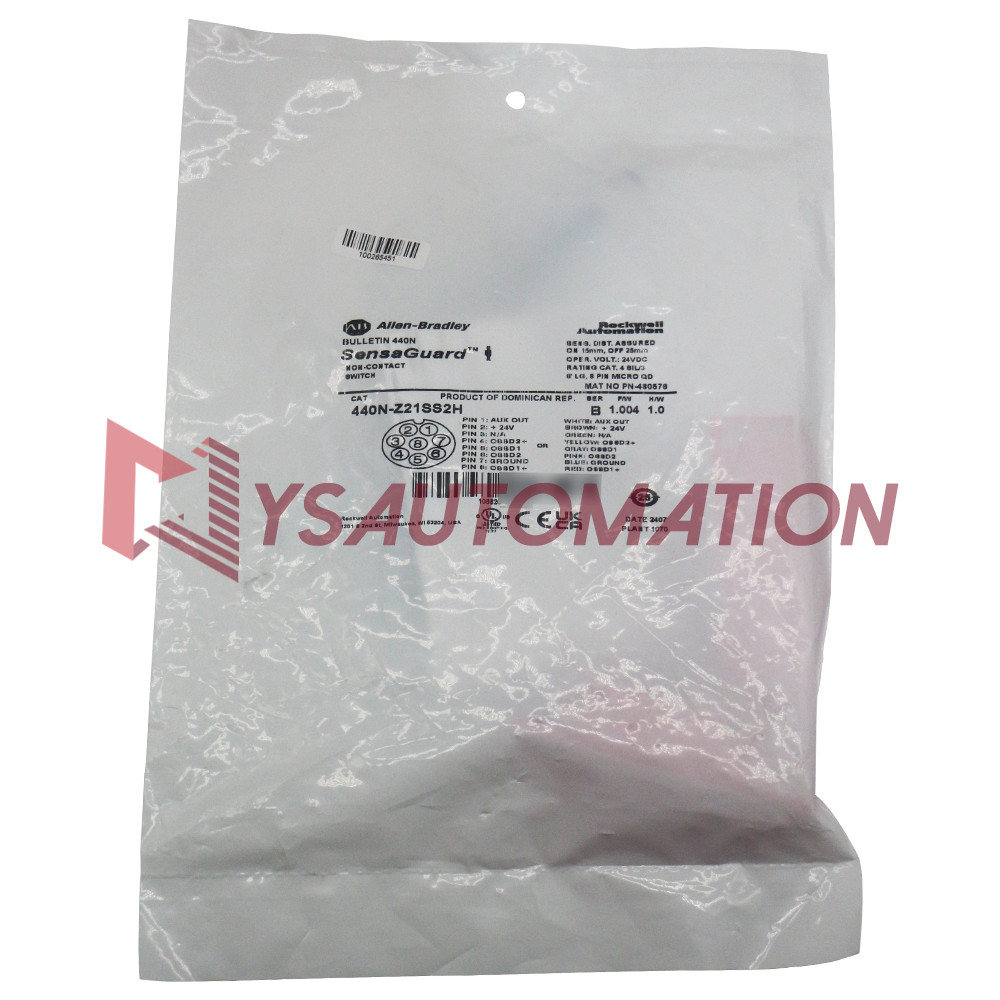 NEW Allen Bradley 440N-Z21SS2H SensaGuard B Non Contact Switch 440N-Z21SS2H