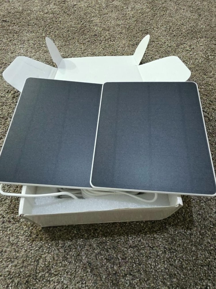 (2) 7"X5" Solar Charging Panel for MICRO USB Camera 5V