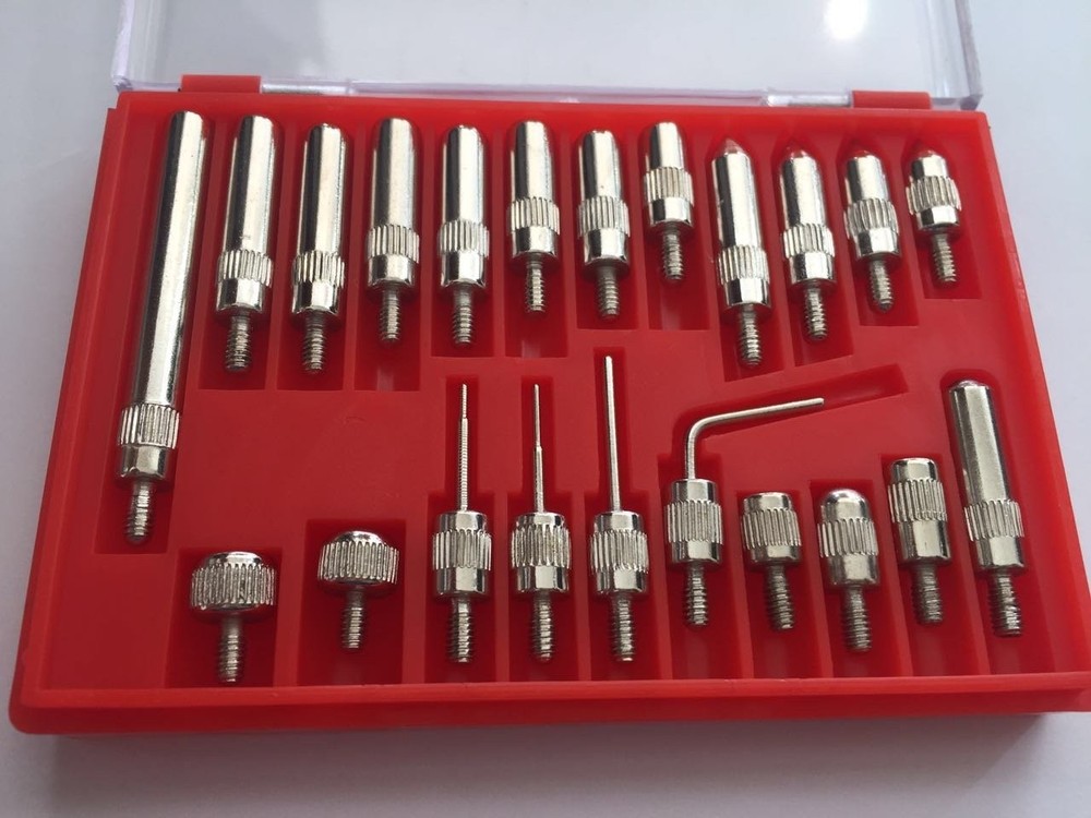 22 Piece Dial & Electronic Indicator Point Set-inch Thread 4-48