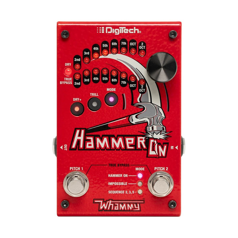 DigiTech HammerOn Whammy Pedal - Red