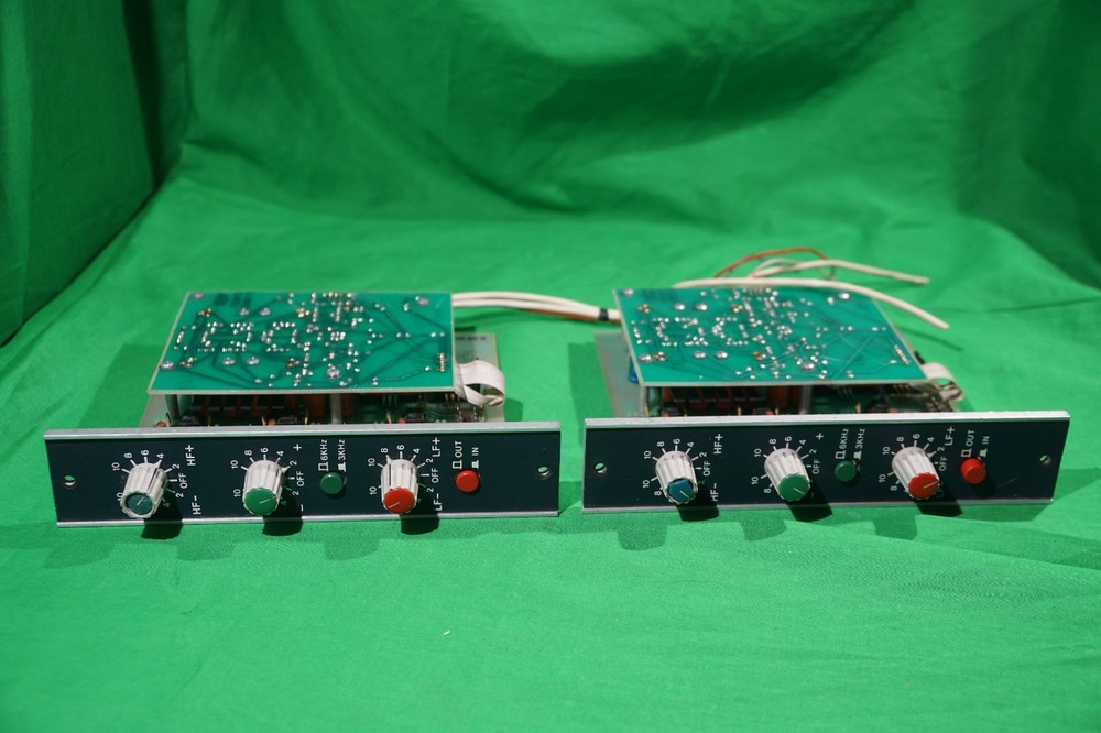 2 x McCurdy EQ Equalizer Module Vintage