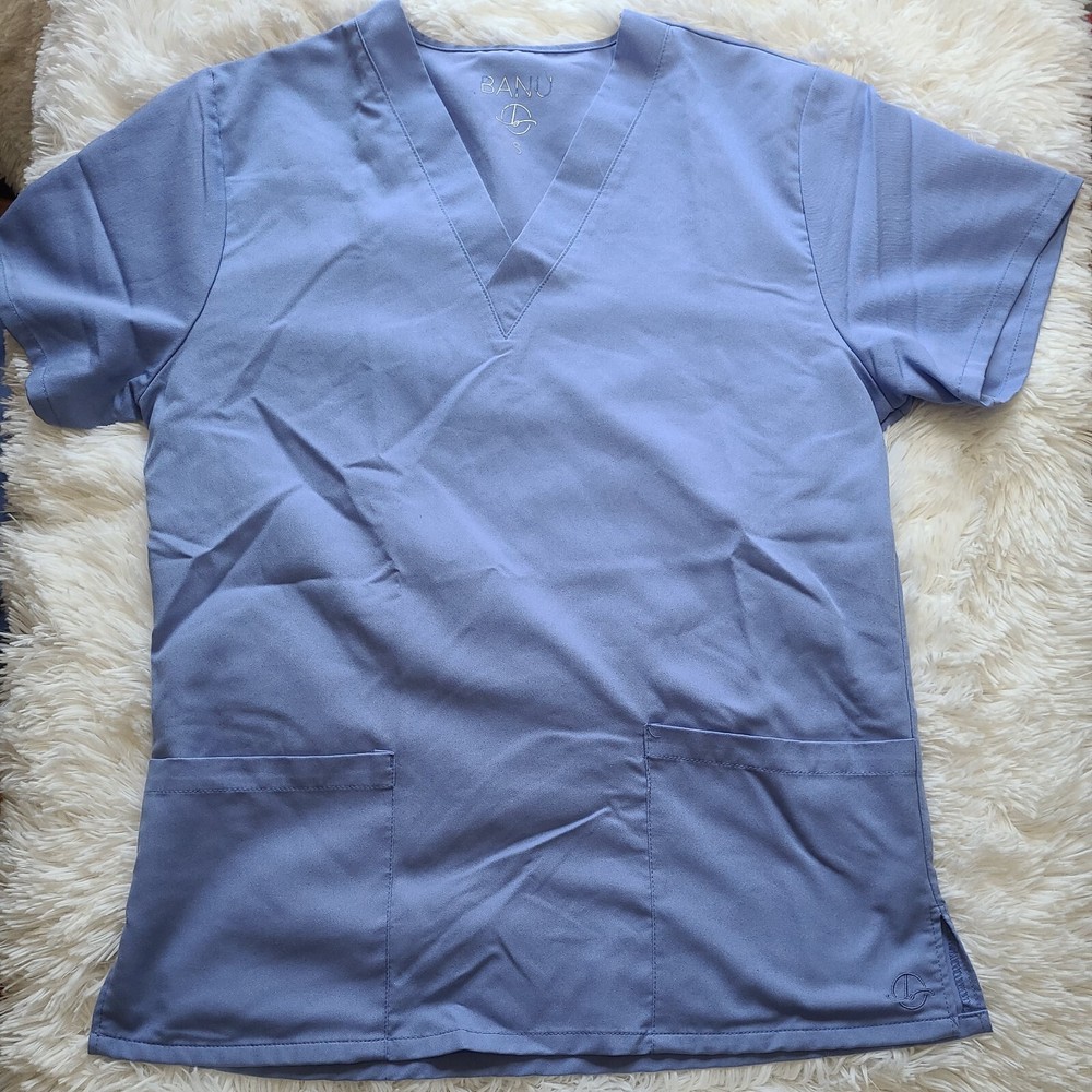 Unisex Light Blue Scrub Set Size XS, EUC