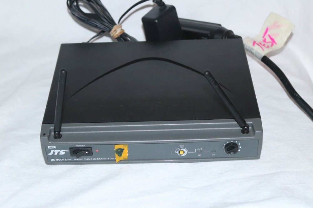 JTS US-8001D 638-662Mhz Handheld System Receiver Only #2b