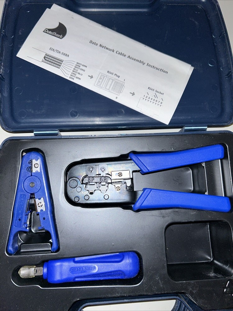 Data Shark 70005 Network Cable Splicing Kit, With Case