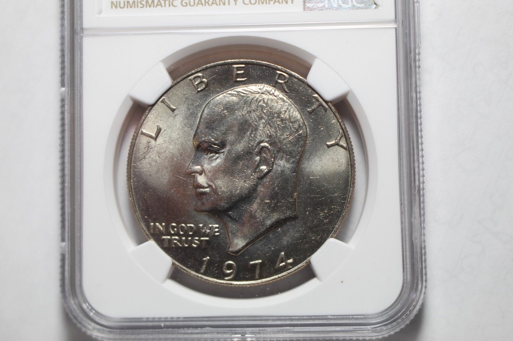 1974 Eisenhower Dollar Ike MS65 NGC