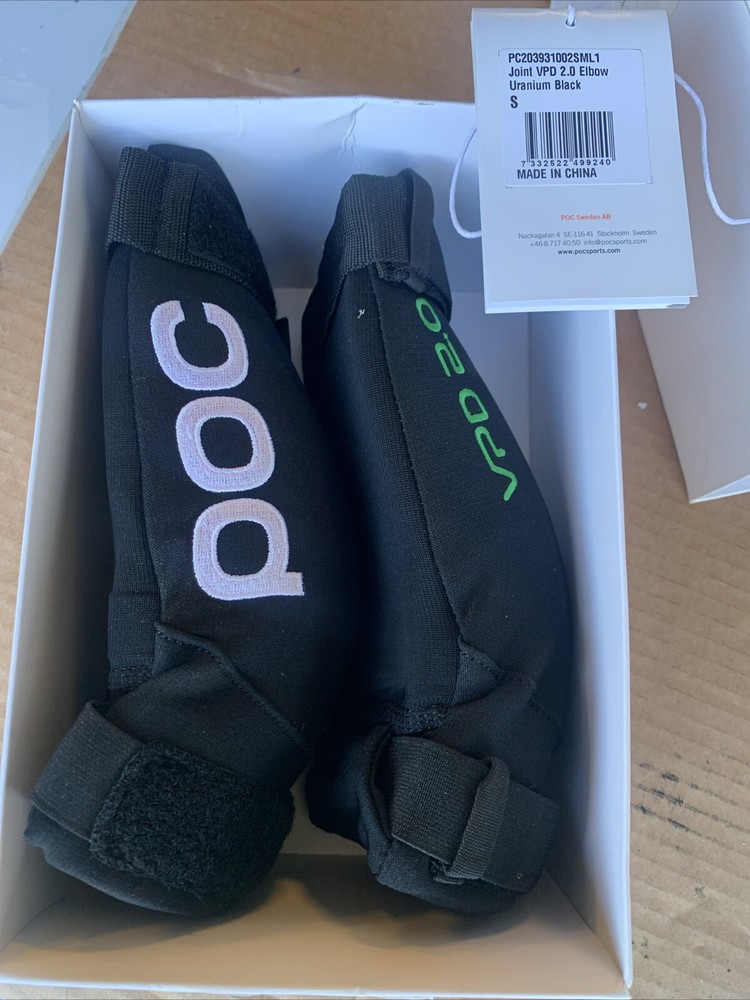 POC Joint VPD 2.0 Protective Elbow Guards Black Small PC203931002SML1