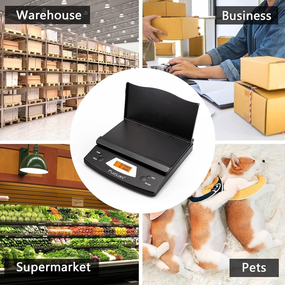 Precision Digital Shipping Scale 86 lb, Ideal for Small Business & Post Office