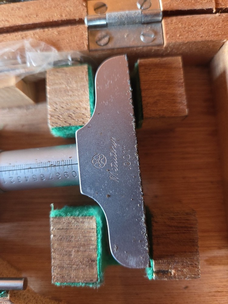 4 Micrometers And A Depth Gauge