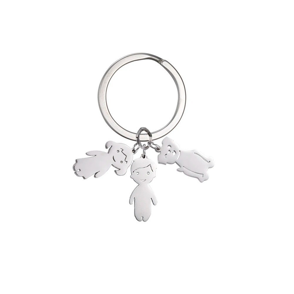 Child Personalized Keychain Gift for Parents
