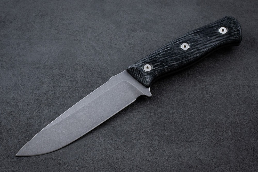 Carothers Performance Knives Basic 5" Field Knife MagnaCut Stonewashed Blade