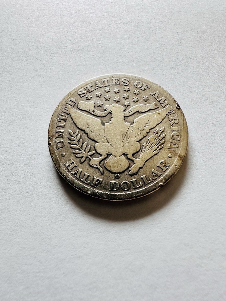 1907 Barber Half Dollar coin.