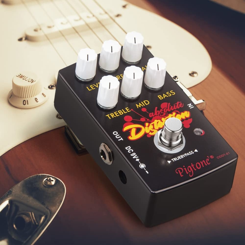PP-33 Guitar Effect Pedal Overdrive Distortion DC 9V True Bypass