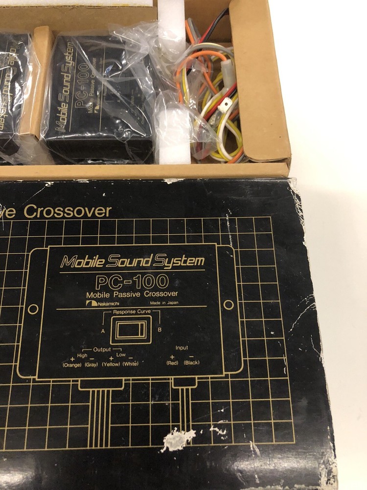 NEW NAKAMICHI PC-100 MOBILE 2 WAY PASSIVE CROSSOVER