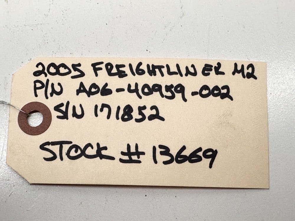 Freightliner M2 BHM Bulkhead Module Body Control Module A06-40959-002 BCM 6.10