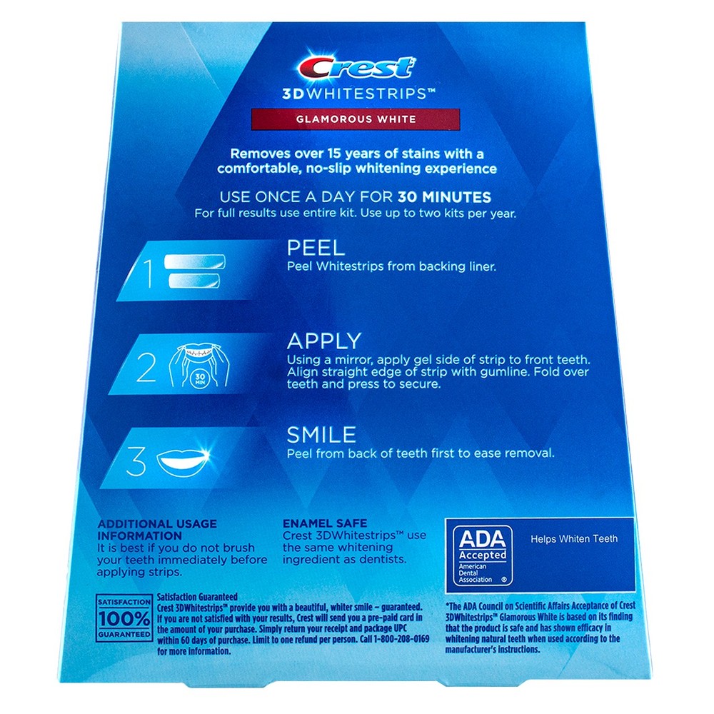 Crest 3D White Glamorous White Whitestrips, 28 Strips