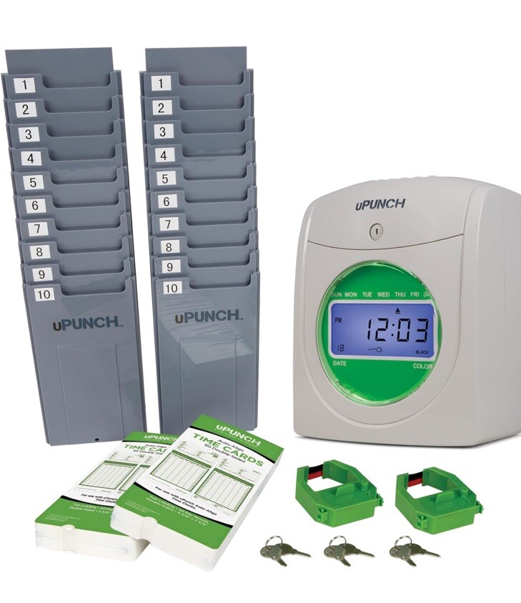 uPunch Advanced Time Clock Bundle HN3500