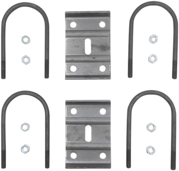 U-Bolt Kit for Dexter 12K-15K Heavy Duty Trailer Axle 5" Round Tube