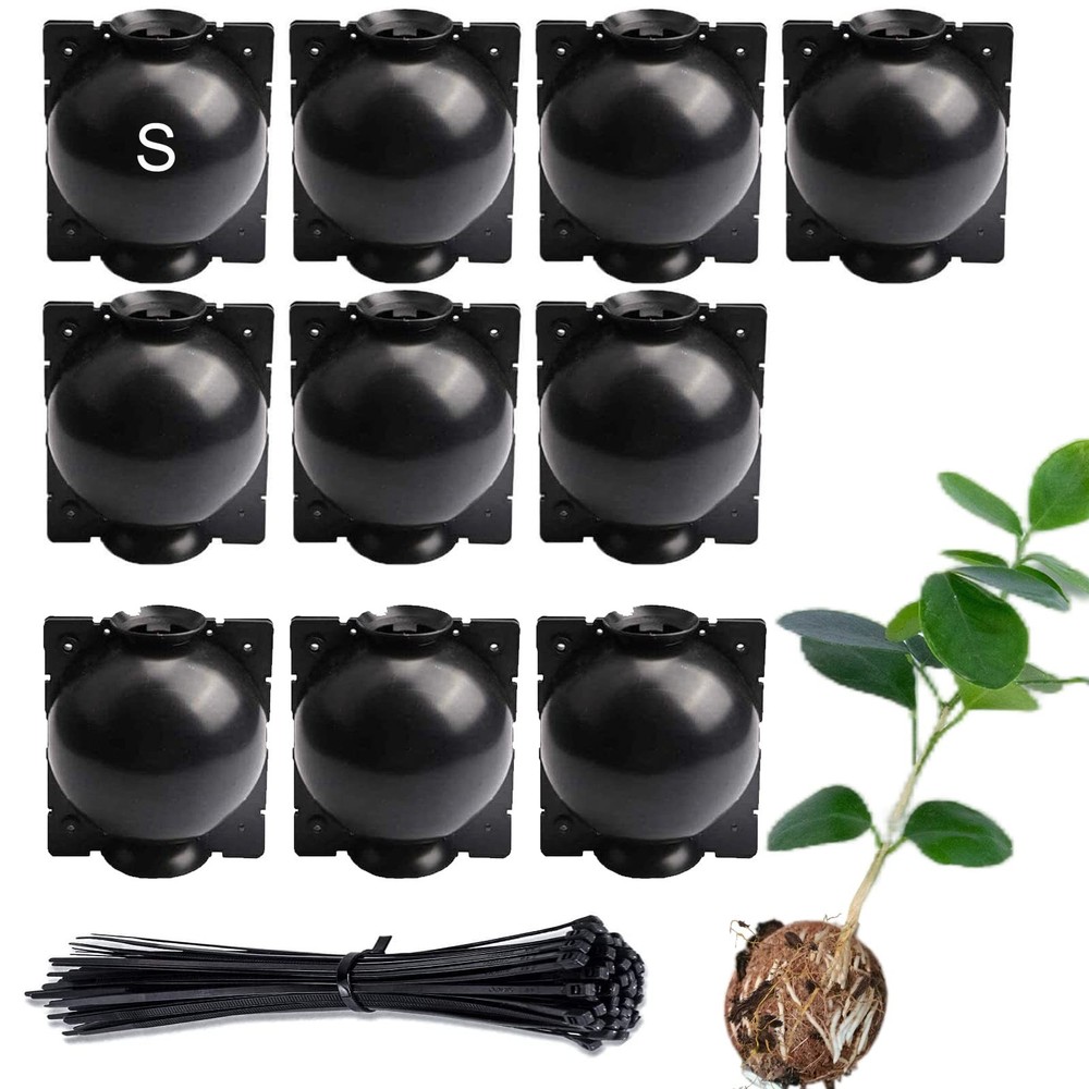 Tree Root Growing Box 10pcs Air Layering Propagation Ball Kit