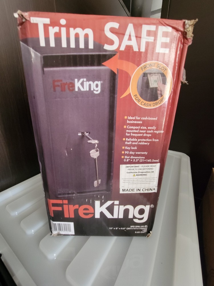 Fire King Gary Compact Trim Safe MS1206